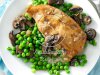 Pressure-Cooker Mushroom Chicken and Peas