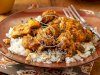 Pumpkin-Curry Chicken over Cashew Rice