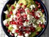 Pomegranate Guacamole with Feta Cheese