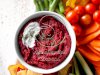 Roasted Beetroot and Garlic Hummus