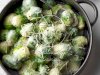 Brussels Sprouts in Rosemary Cream Sauce