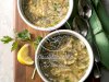 Lemony Mushroom-Orzo Soup for Two