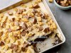 Peanut Butter Chocolate Poke Cake
