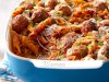 Three-Cheese Meatball Mostaccioli