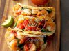 Spinach, Shrimp and Ricotta Tacos