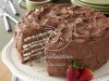 Chocolate/Whipping Cream Torte