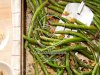 Roasted Green Beans with Lemon & Walnuts