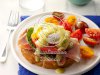 Italian Eggs Benedict with Pesto Hollandaise