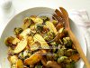 Lemon Roasted Fingerlings and Brussels Sprouts