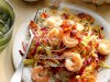 Shrimp with Warm German-Style Coleslaw