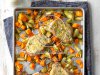 Lemon-Dijon Pork Sheet-Pan Supper