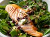 Salmon & Spinach Salad with Avocado