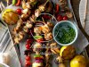 Spicy Lemon Chicken Kabobs