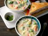 Cauliflower Broccoli Cheese Soup