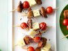Cold Chicken-Cheese Kabobs