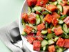 Minty Watermelon-Cucumber Salad