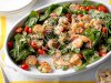 Shrimp Scampi Spinach Salad