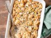 Cashew Cauliflower and Leek Gratin