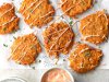Harissa Sweet Potato Fritters