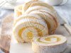 Moist Lemon Angel Cake Roll
