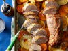 Orange-Glazed Pork with Sweet Potatoes