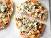 Eggplant Flatbread Pizzas