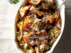 Roasted Herbed Squash with Goat Cheese