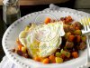 Sausage-Sweet Potato Hash & Eggs