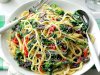 Linguine with Broccoli Rabe & Peppers