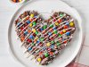 Candy Pizza Heart