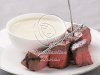 Grilled Steak Appetizers with Stilton Sauce