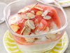 Rhubarb Compote with Yogurt & Almonds