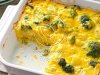 Cauliflower-Broccoli Cheese Bake