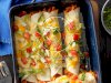 Buffalo Chicken Enchiladas