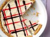 Red, White and Blueberry Ice Cream Pie with Granola Crust