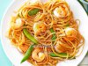 Sesame Noodles with Shrimp & Snap Peas