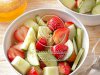 Strawberry, Cucumber & Honeydew Salad