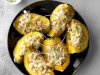 Apricot Crab Stuffed Acorn Squash