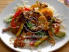 Pepper Steak with Squash