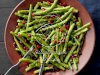 Green Beans with Pomegranate Seeds