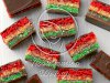 Passover Rainbow Cookies