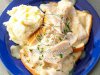 Blue Plate Open-Faced Turkey Sandwich