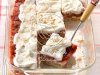 Strawberry-Rhubarb Cream Dessert