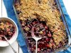 Blueberry-Rhubarb Crumble