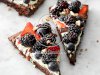 Berry Brownie Pizza