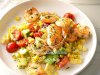 Pesto Corn Salad with Shrimp