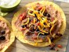 Black Bean and Beef Tostadas