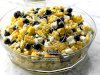 White Balsamic Blueberry, Corn and Feta Salad