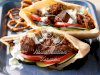 Lamb Pitas with Yogurt Sauce