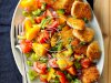 Turkey Medallions with Tomato Salad